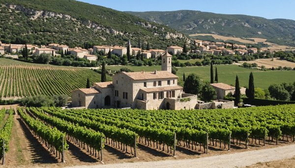 Spécialiste vin plan de dieu : Domaine MARTIN à Travaillan (Vaucluse)